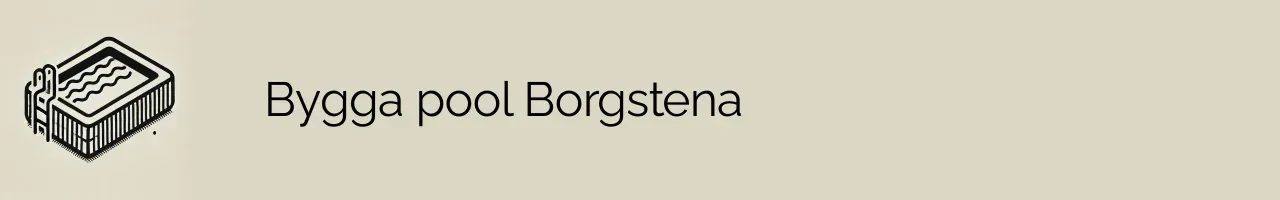 Bygga pool Borgstena